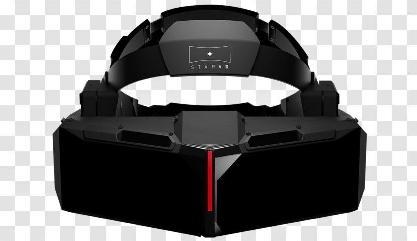 Head-mounted Display Virtual Reality Headset StarVR Starbreeze Studios - Video Game Developer - Oculus Rift Transparent PNG