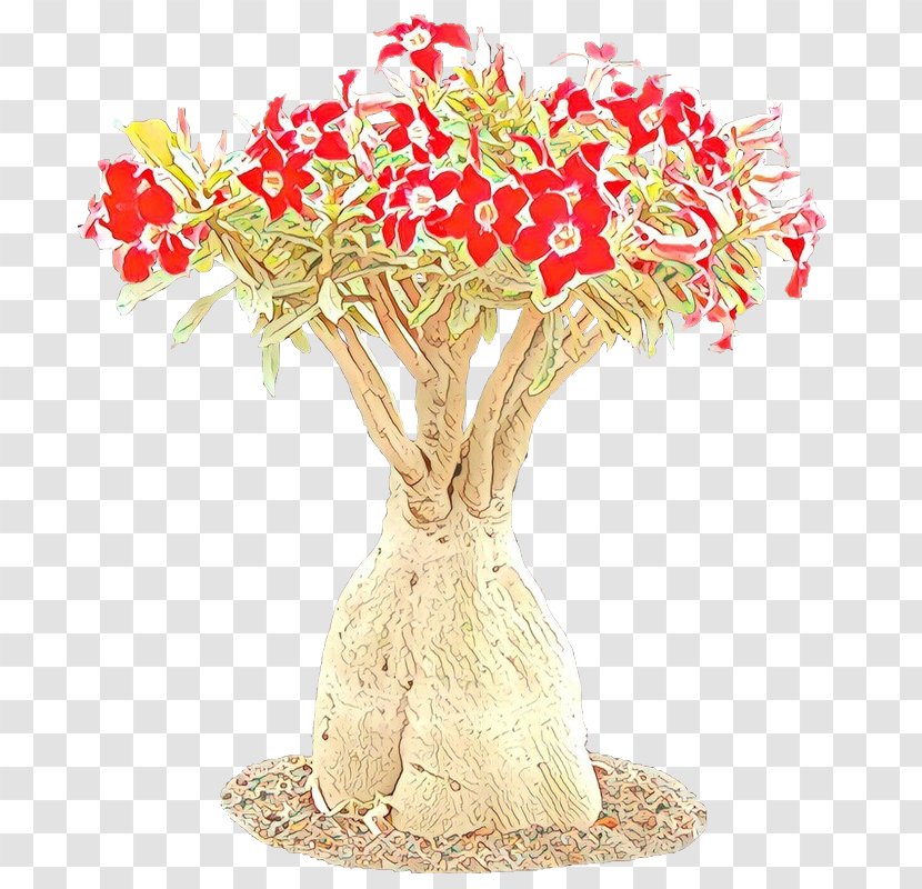 Floral Flower Background - Centrepiece - Houseplant Vase Transparent PNG