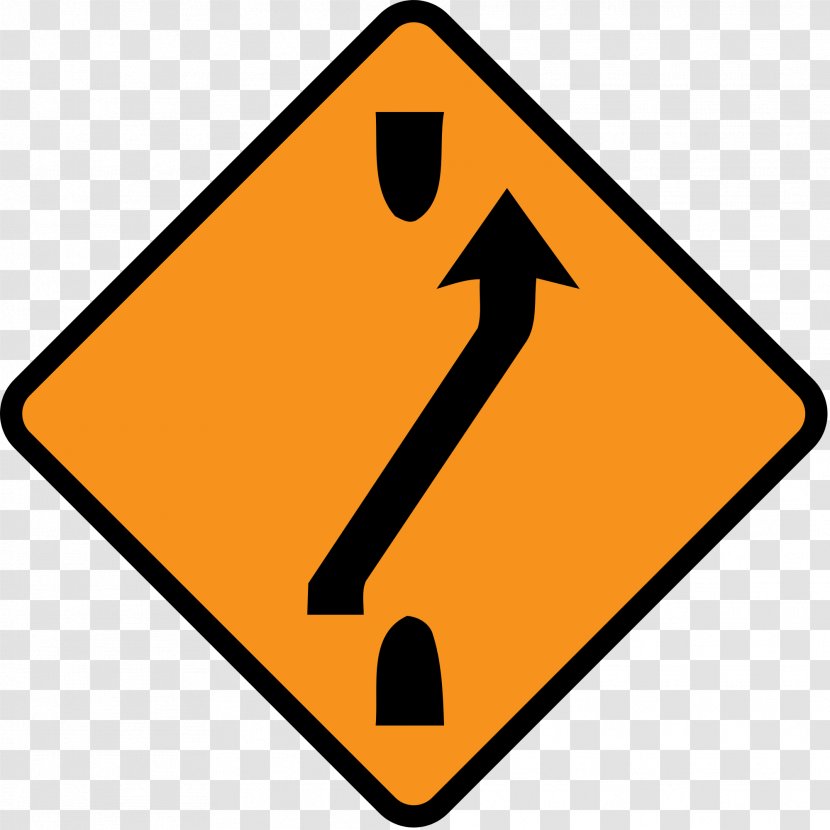 Ireland Traffic Sign Warning Symbol Lane - Driving Instructor - Road Transparent PNG