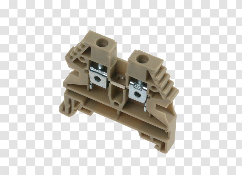 Screw Terminal DIN Rail Electrical Wires & Cable - Clamp Transparent PNG