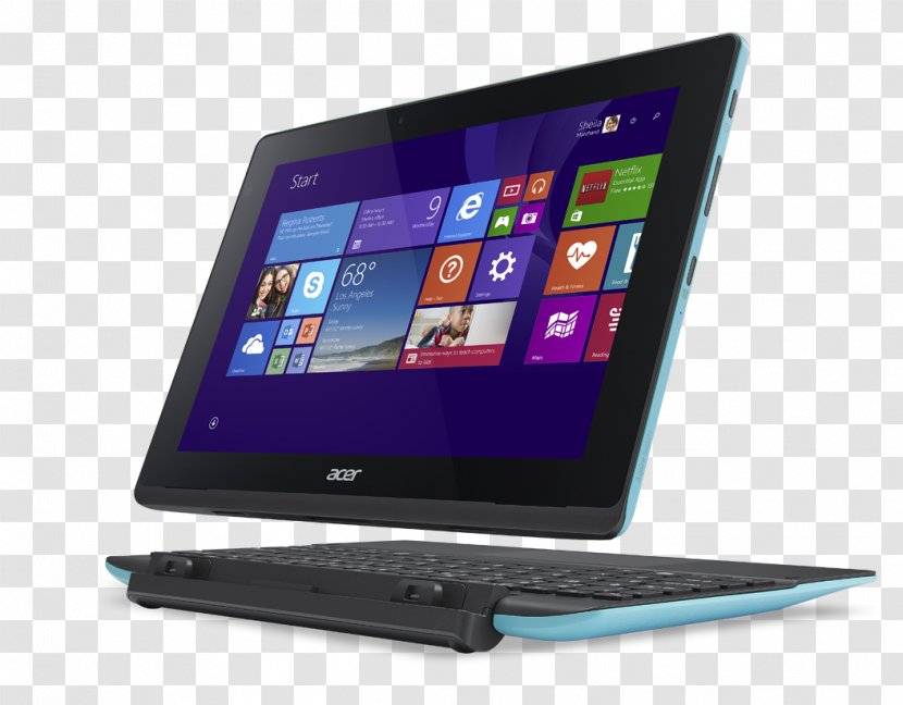 Laptop Acer Aspire Intel Atom Computer IPS Panel - Tablet Transparent PNG