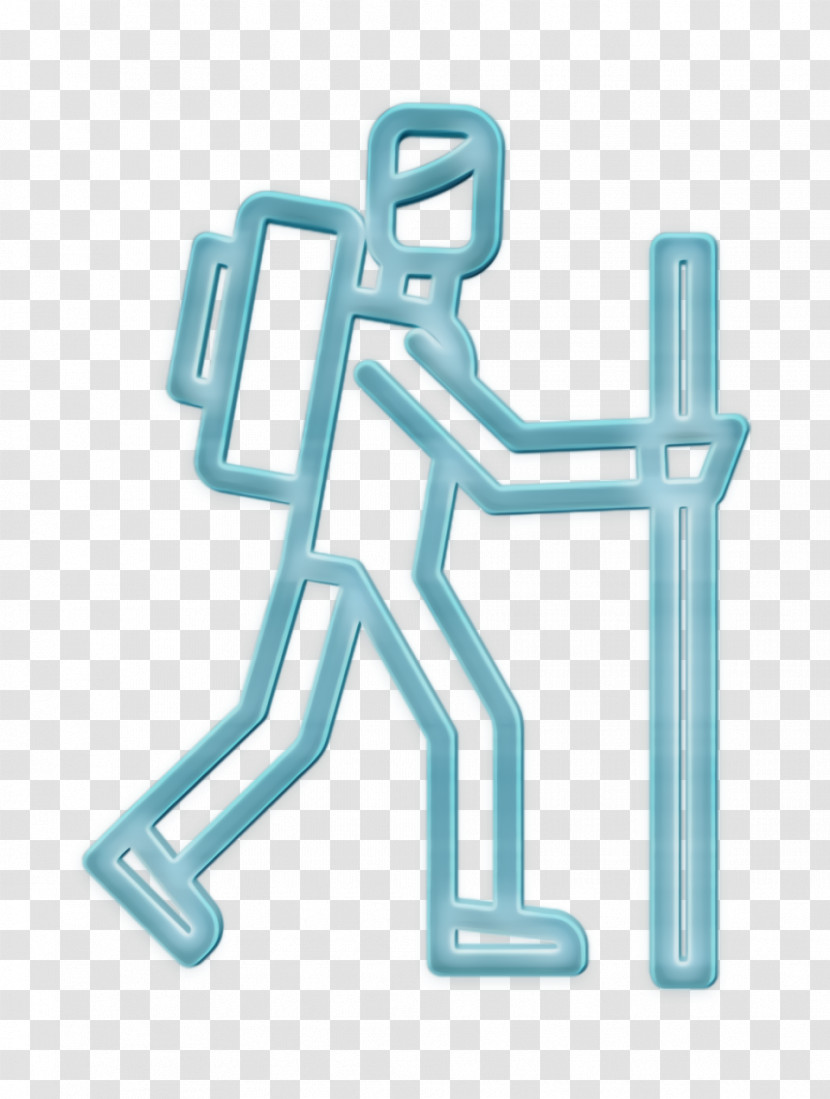 Walk Icon Adventure Icon Hiker Icon Transparent PNG