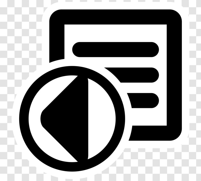 Clip Art Icon Design Button - Text Transparent PNG
