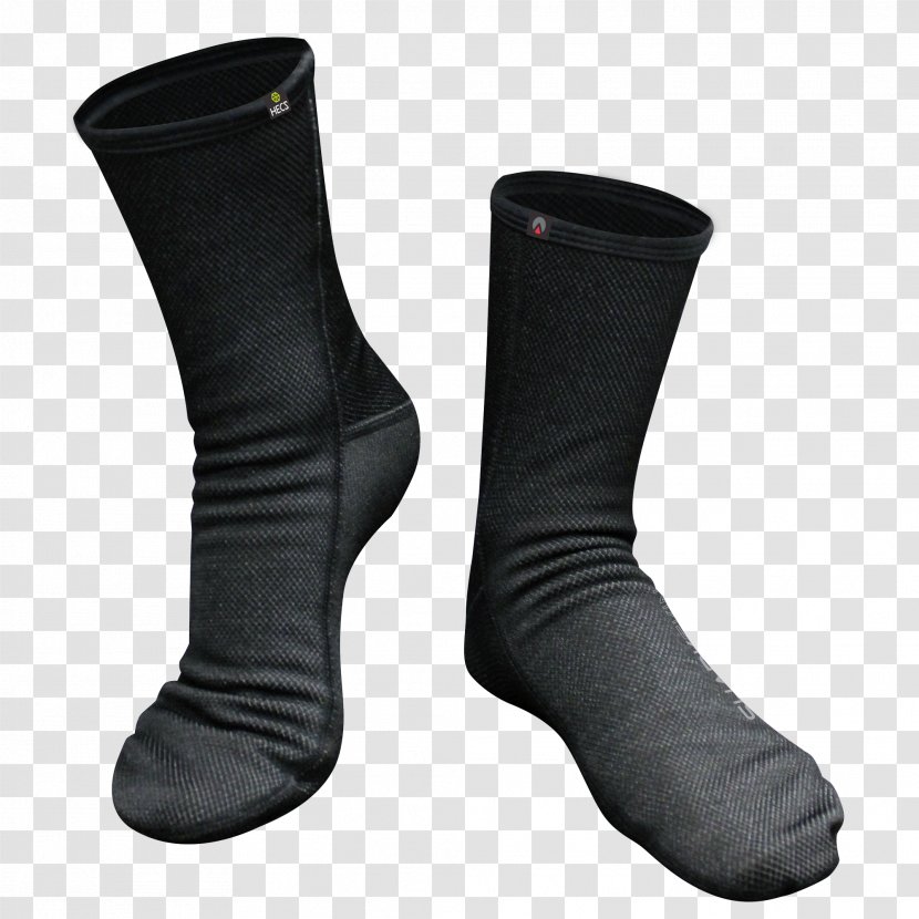 Sharkskin Sock Clothing Scuba Diving Hood - Boot - Socks Transparent PNG
