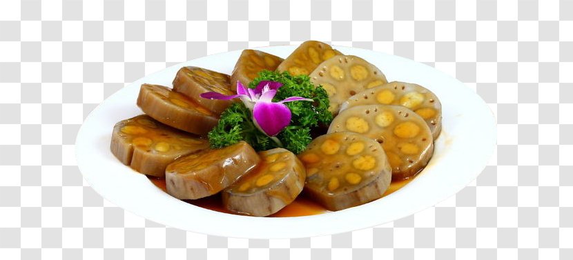 Chinese Cuisine Vegetarian Tofu Lotus Root Transparent PNG