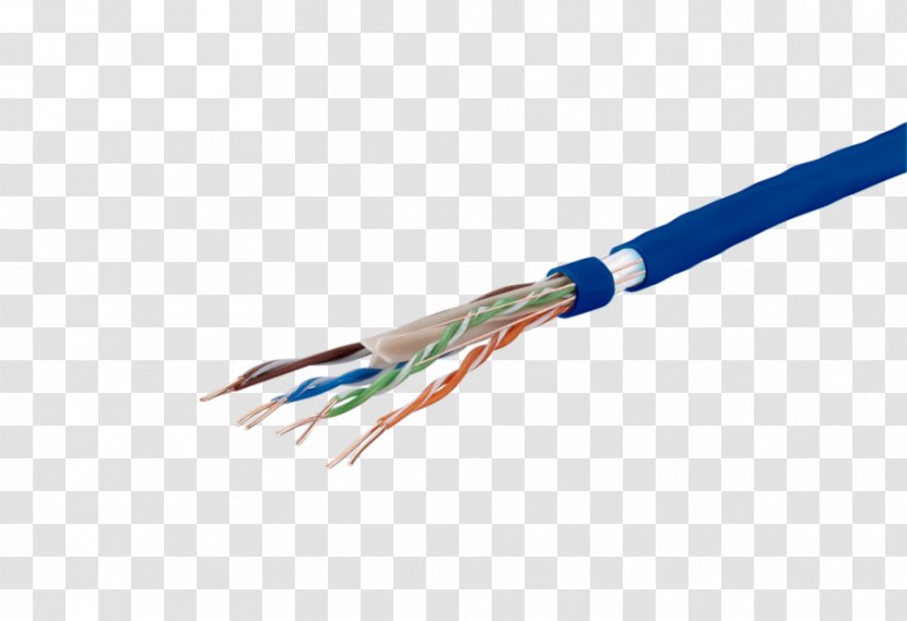 Network Cables Structured Cabling Computer Twisted Pair Electrical Cable - Performance - Class F Transparent PNG