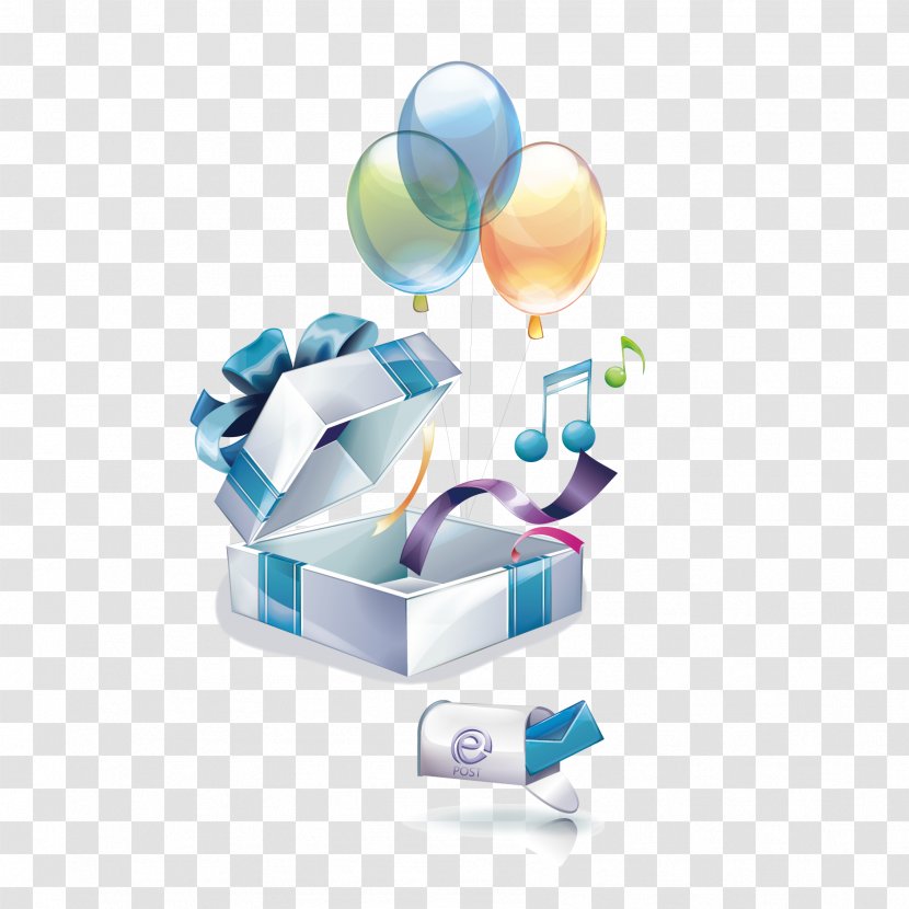Free Content 3D Computer Graphics Clip Art - 3d - Vector Gift Boxes And Balloons Transparent PNG