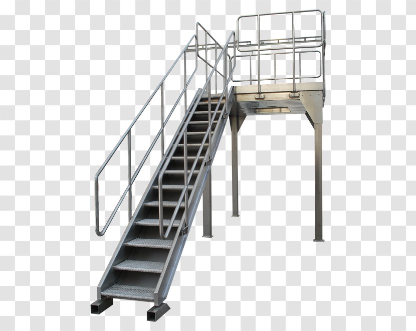 Handrail Stairs Stainless Steel Industry - Ladder Transparent PNG
