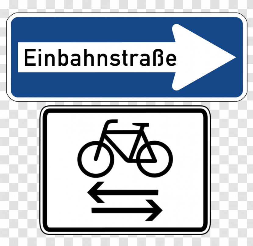 Traffic Sign Bicycle Onderbord Royalty-free Germany - Signage - Classroom Signs Transparent PNG