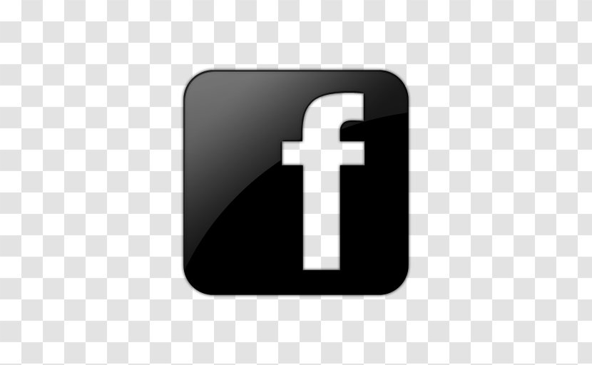 Icon png facebook black Round Black