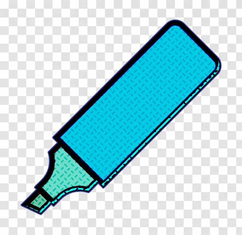 Education Icon Office Supplies Icon Marker Icon Transparent PNG