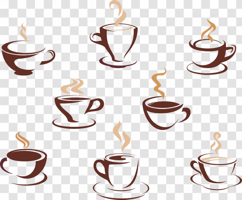 Coffee Tea Cafe Hot Chocolate - Drinkware - Flag Illustration Poster Transparent PNG