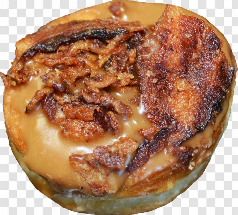Sticky Bun Hotteok Quiche Cuisine Of The United States Recipe - Dish - Maple Bacon Donut Transparent PNG