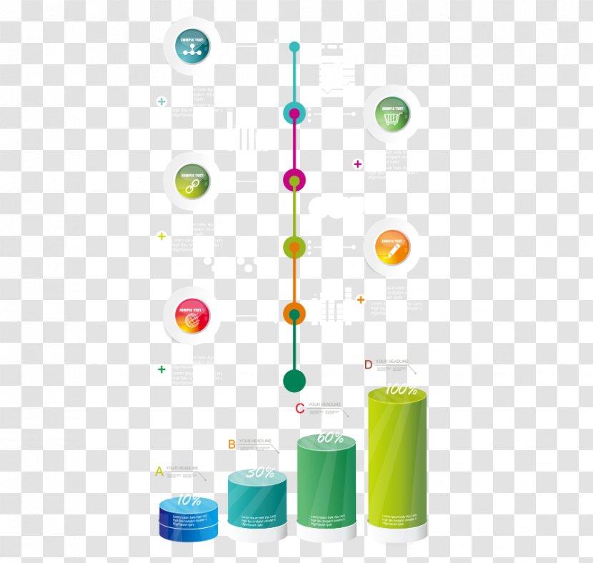 Euclidean Vector Analytics - Drinkware - Cylindrical Business Transparent PNG