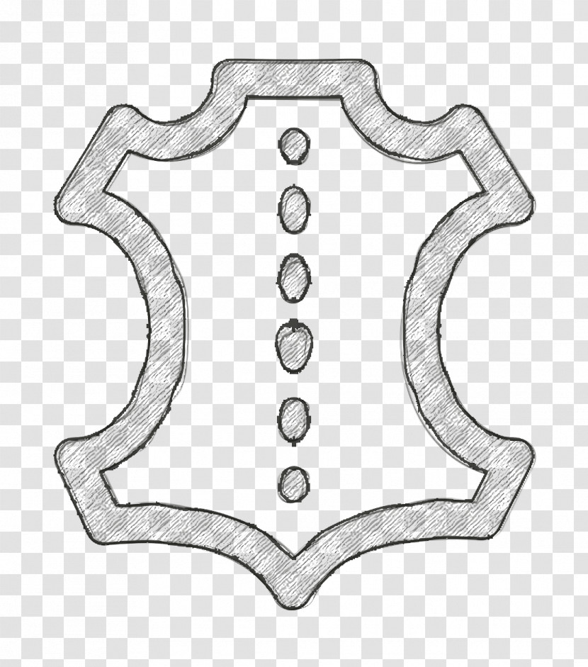 Linear Needlework And Sewing Icon Leather Icon Transparent PNG