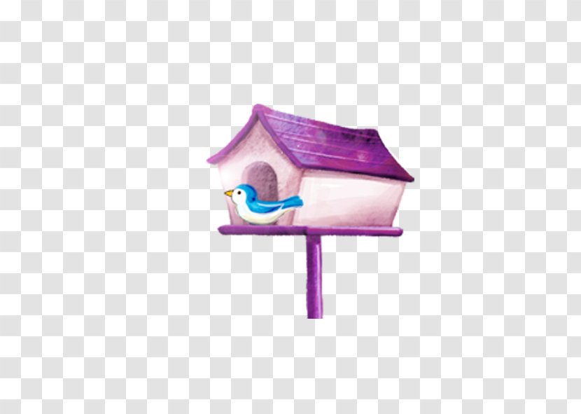 Bird Icon - Purple - Cabin Transparent PNG