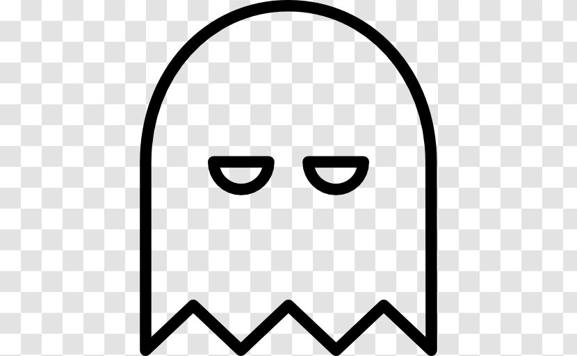 Ghost Clip Art - Black - Horror Vector Transparent PNG