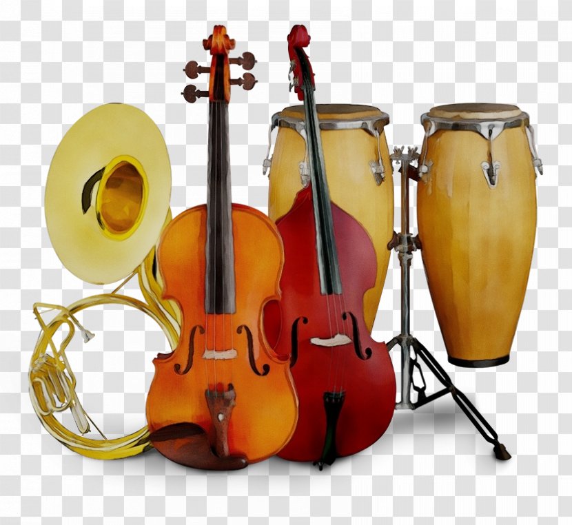 Musical Instrument String Violin Family - Bass - Indian Instruments Cello Transparent PNG