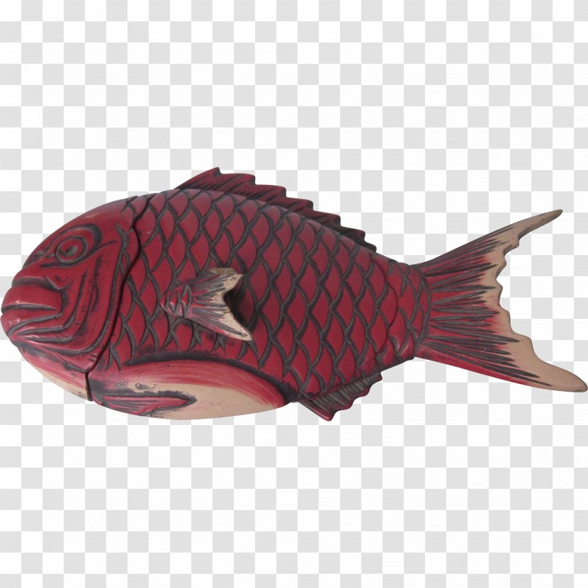 Kamakura-bori Japanese Lacquerware Fish - Japan - Red Transparent PNG