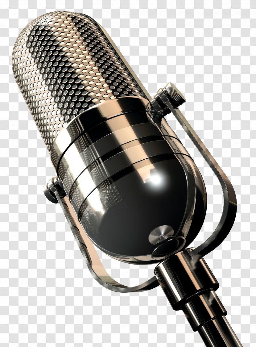 Hong Kong Television Show Radio Station Video - Heart - High-definition Microphone Close-up Transparent PNG