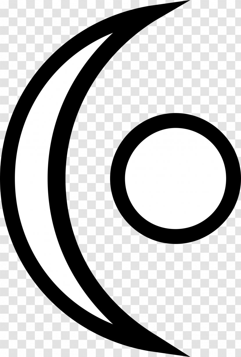 Symbol Crescent Clip Art - Line Transparent PNG