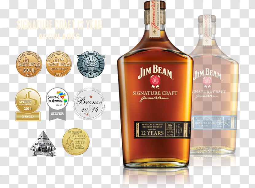 Bourbon Whiskey American Rye Basil Hayden's - Distilled Beverage - Bottle Transparent PNG