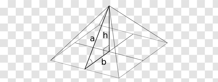 Square Pyramid Mathematics Golden Ratio Transparent PNG