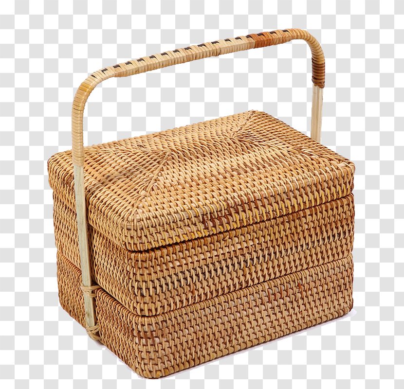 Picnic Baskets Bamboe - Bamboo Storage Box Transparent PNG