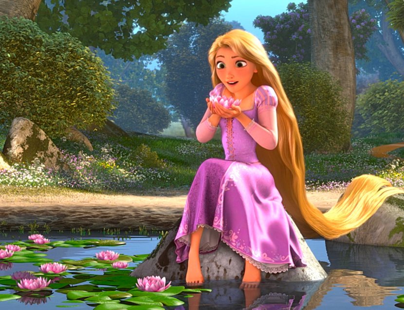Rapunzel Ariel Princess Jasmine Disney Film - Child Transparent PNG