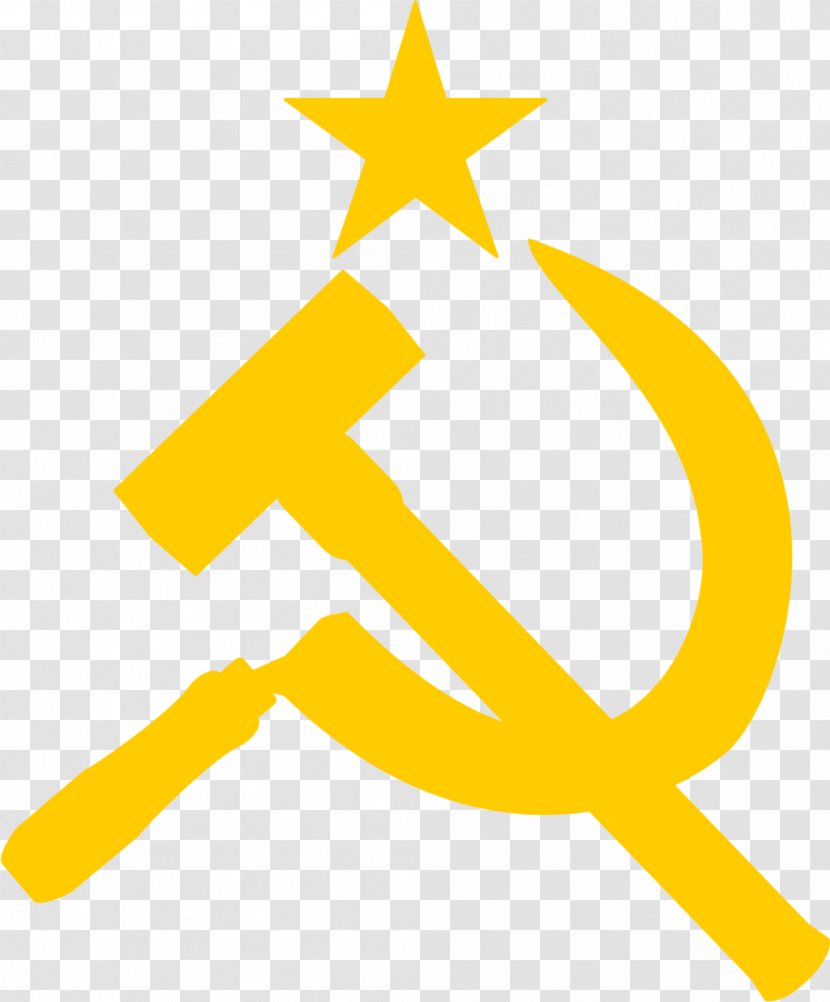 Republics Of The Soviet Union Flag Hammer And Sickle - Communism Transparent PNG