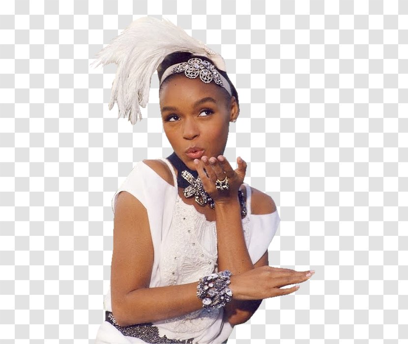 Janelle Monáe Headpiece Hairstyle Jewellery - Frame - African Women Transparent PNG