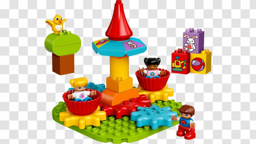 Lego Duplo Toy Block Educational Toys - Carousel Figure Transparent PNG