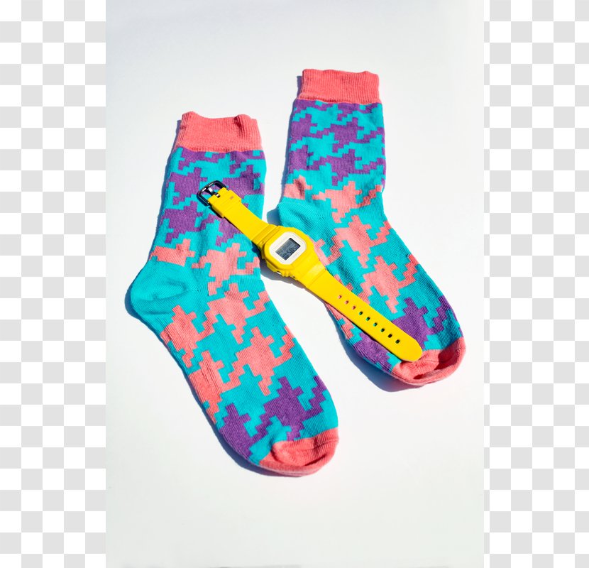 Sock Shoe Turquoise - Footwear - Colorfully Transparent PNG
