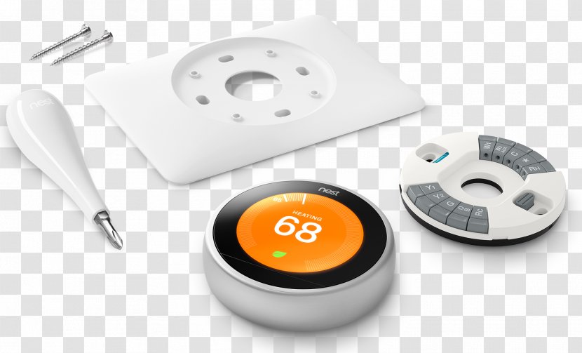 Nest Labs Learning Thermostat Smart Home Automation Kits - Google Store Transparent PNG