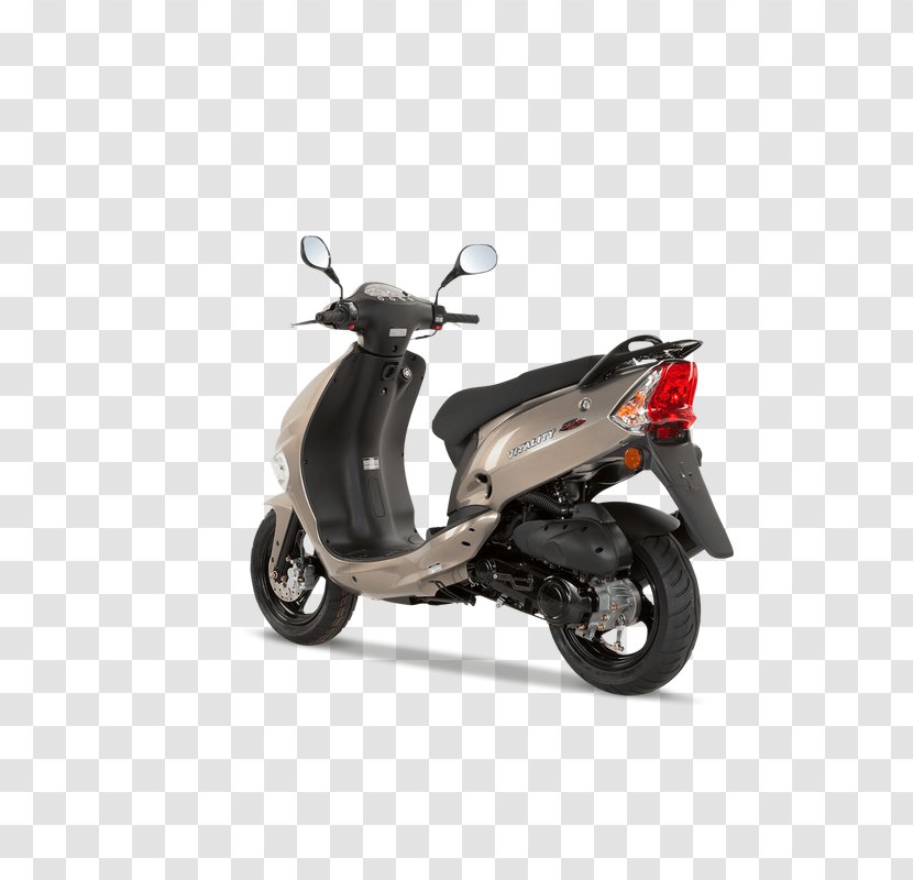Motorized Scooter Kymco Vitality Motorcycle - Motor Vehicle Transparent PNG