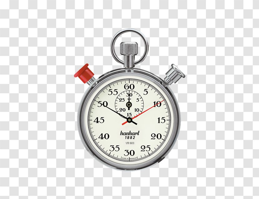 Stopwatches Hanhart Clock Ultrak Mechanical Stopwatch - Watch Transparent PNG