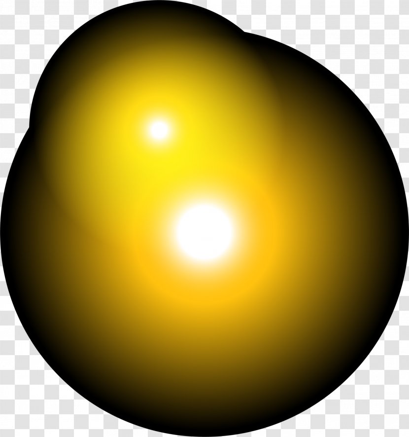 Yellow Desktop Wallpaper Sphere Computer - Dream Light Transparent PNG