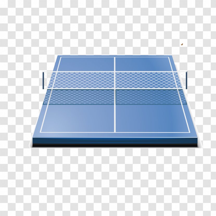 Table Tennis Sport Icon - Net - Tables Blue Transparent PNG