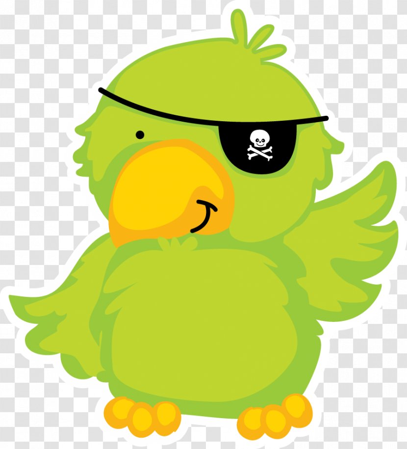 Piracy Papagaio De Pirata Pirate Parrot Clip Art - Fictional Character Transparent PNG