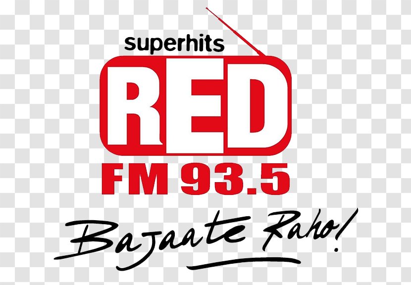 Red FM 93.5 India Broadcasting Radio Personality - Logo Transparent PNG