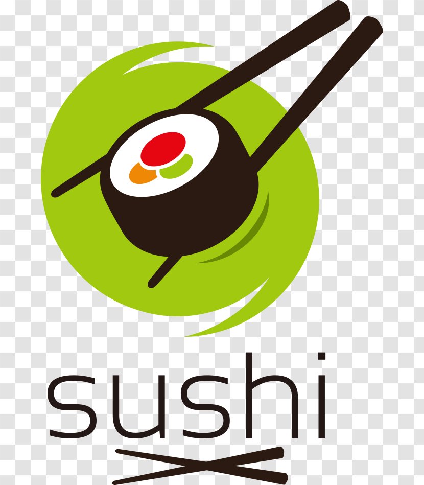 Sushi Take-out Sashimi Asian Cuisine Chinese - Vector Painted Transparent PNG