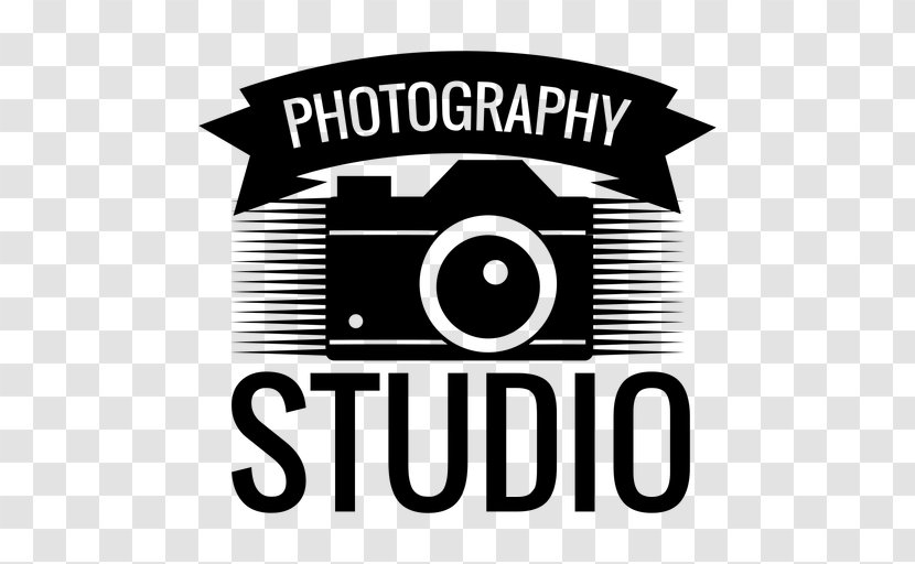 Photographic Studio Photography Logo - Black And White - Design Transparent PNG