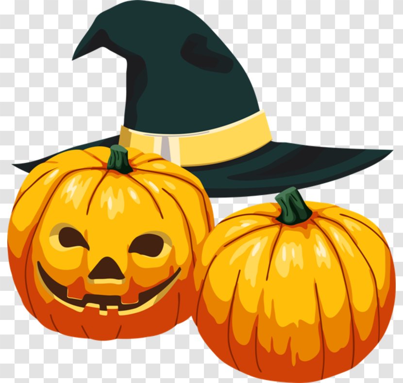 Pumpkin Halloween Jack-o'-lantern Cucurbita Maxima Clip Art - Jack O Lantern Transparent PNG