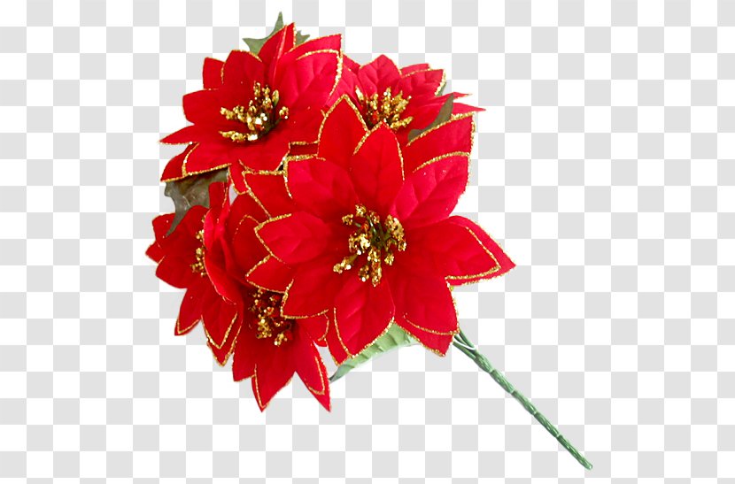 Cut Flowers Floristry Christmas Artificial Flower - Export Transparent PNG