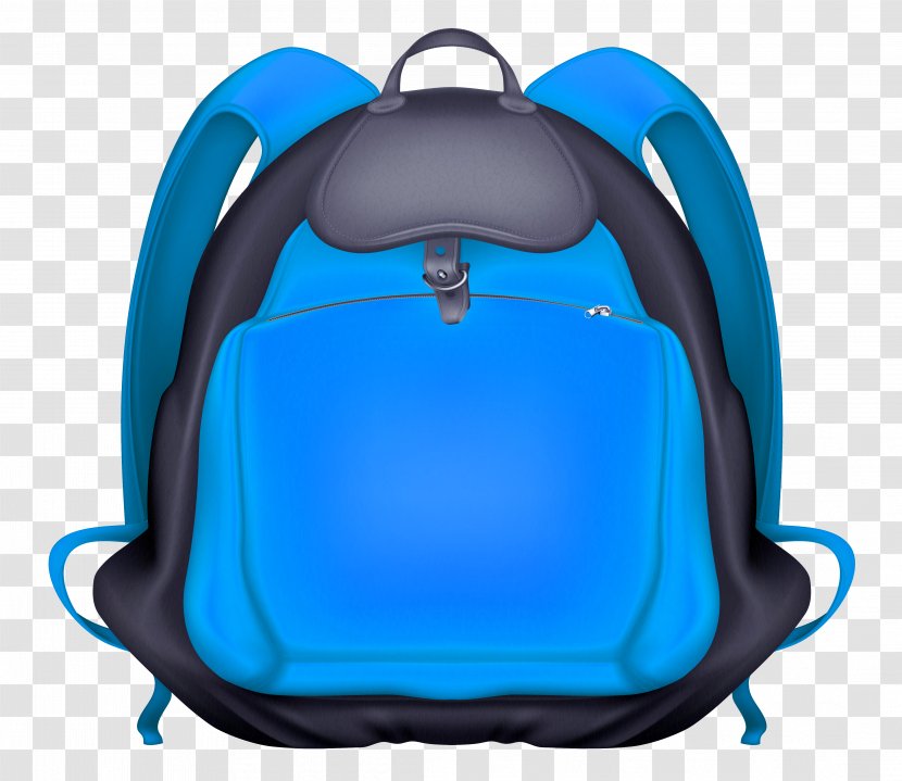 Backpack Clip Art - Blue - Cliparts Transparent PNG