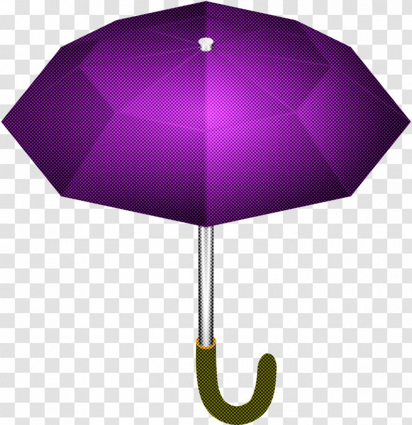 Umbrella Violet Purple Green Line Transparent PNG