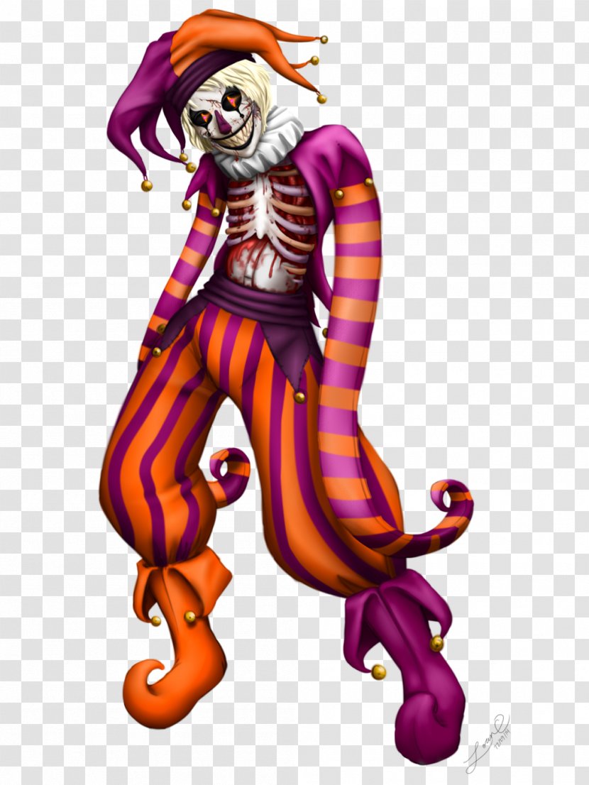 Clown Legendary Creature Cartoon Costume Design Transparent PNG