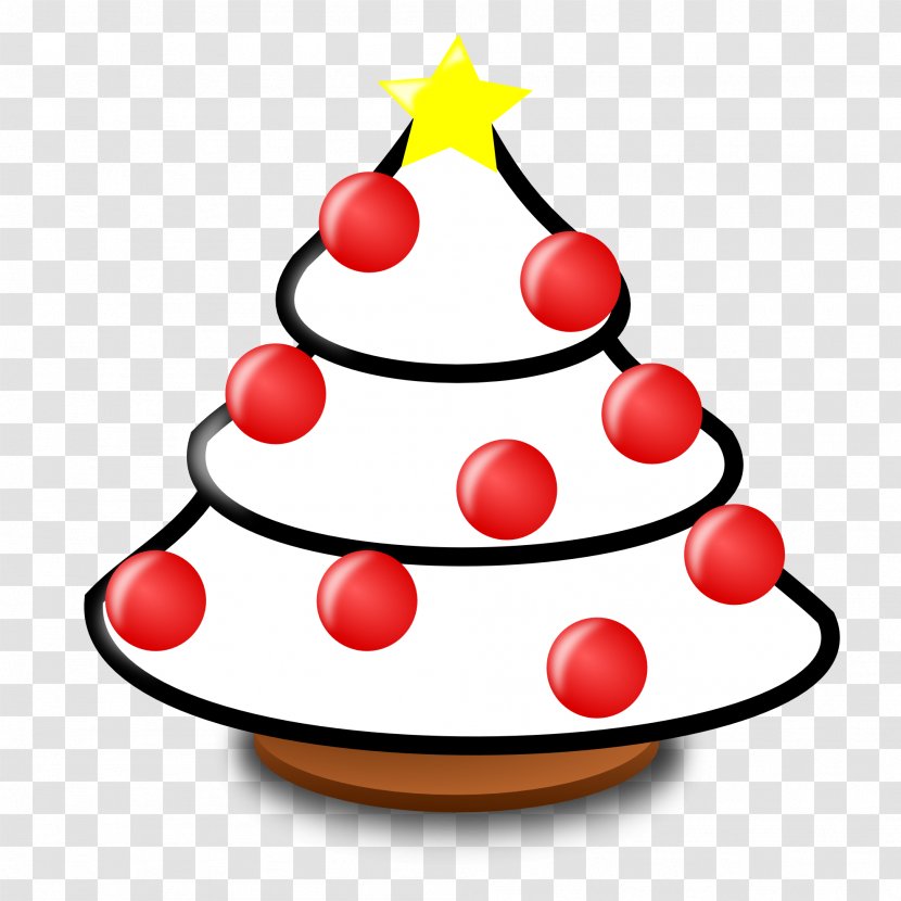 Christmas Ornament Tree Clip Art Transparent PNG
