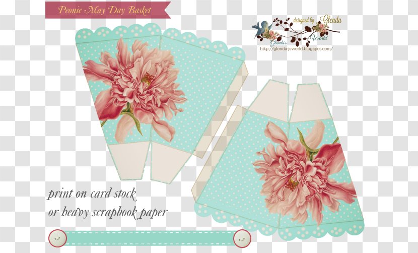 Paper Floral Design Greeting & Note Cards Pink M - Flower Transparent PNG