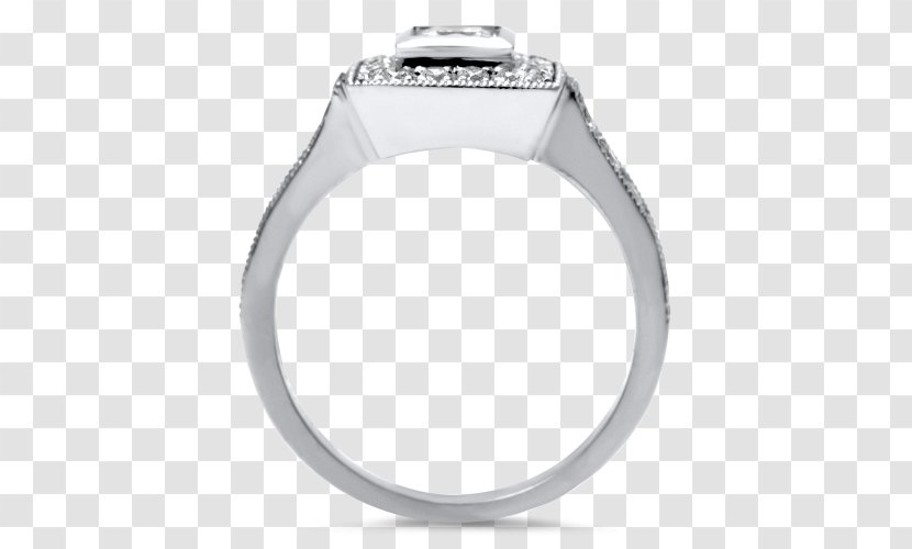 Engagement Ring Gemological Institute Of America Diamond Cut - Wedding - Halo Transparent PNG